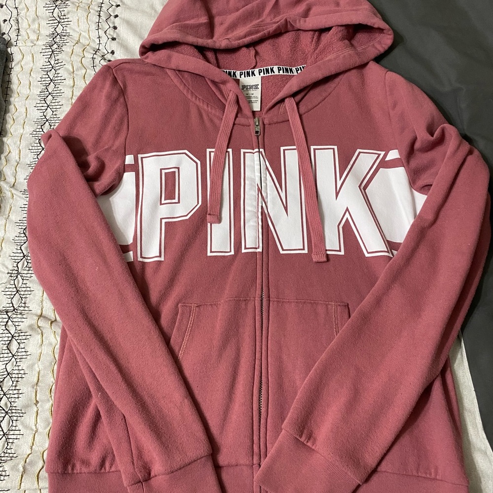 Pink Zip up